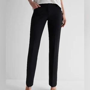 Express "Editor" Black Low-Rise Bootcut Pants - Size 4S